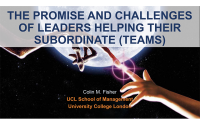 The Promise and Challenges of Leaders Helping Their Subordinates
