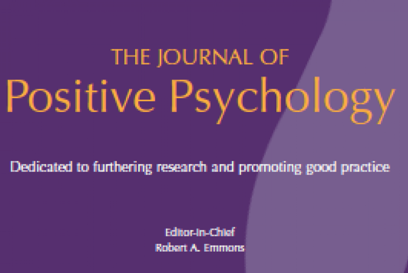 Journal of Positive Psychology