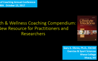 Health and Wellness Coaching Compendium