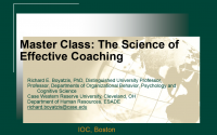 The Science of Effective Coaching